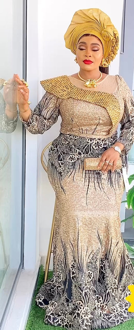 Plus Embellished Maxi Dress | Wedding Guest Birthday Party Mother of The Bride