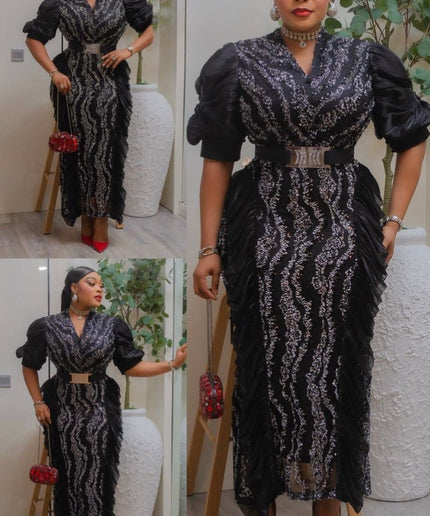 Women's Cocktail Dresses, Formal Wedding Guest Modest Church Vintage Maxi Evening Dress