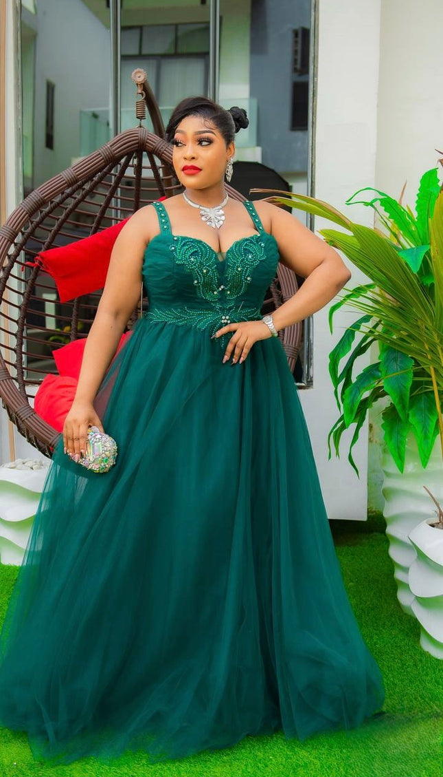 Spaghetti Strap Wedding Guest Dress White, Plus Size Mother of Bride A-Line Gown, Applique Embellished Bridal Reception Gown, Birthday Party Cocktail Anniversary Grad Gala Dinner