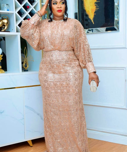Classy Black Beaded Embellished Party Dress Formal Evening Attire Wedding Guest Mother of The Bride Anniversary Birthday Cocktail
