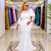White / Size 18 - 1XL