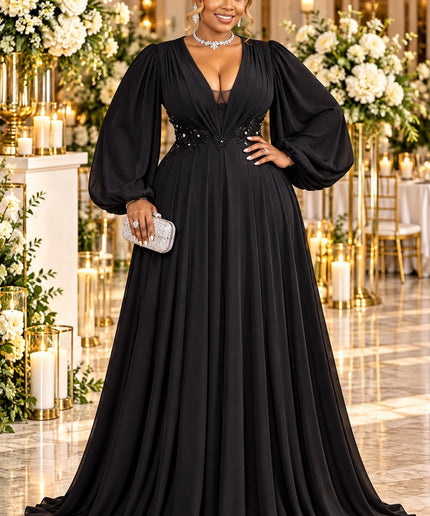 Burnt Orange Embellished Fall Wedding Guest Dress Mother of The Bride Holiday Party Outfit Rustic Formal Gown Plus Size