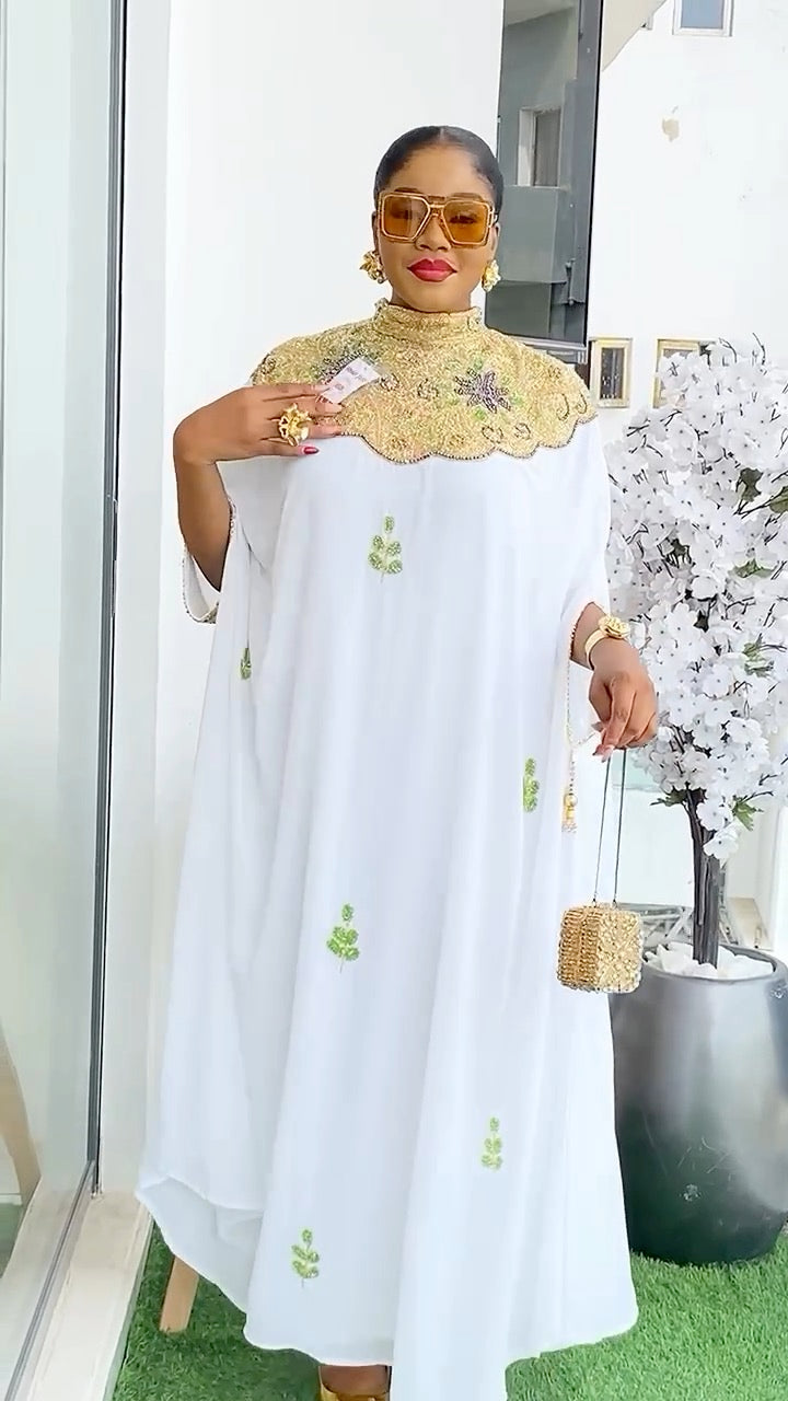 Embellished Kaftan with Tassels Women's Party Dress Wedding