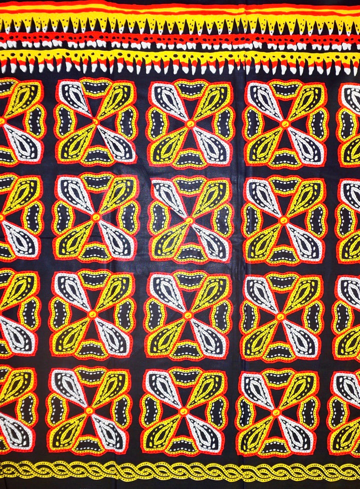 Personalized Bamenda African Off Shoulder Short Dress Atoghu Cameroon Print DT02 main image 1