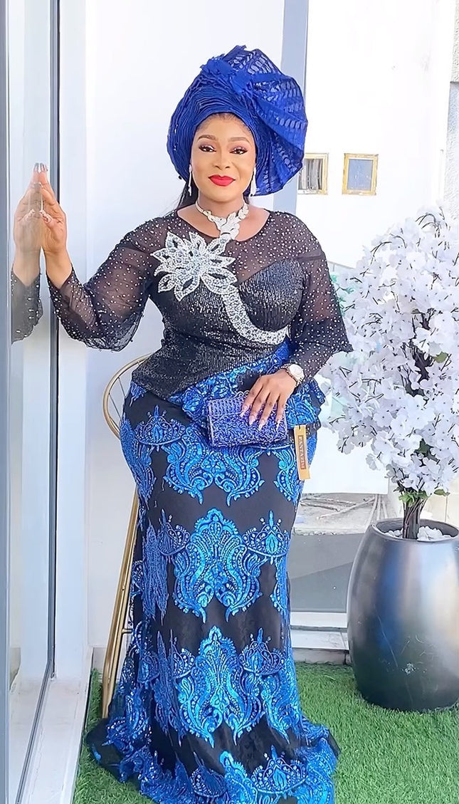 Sequined Party Maxi Dress | Mother of The Bride Wedding Guest Anniversary