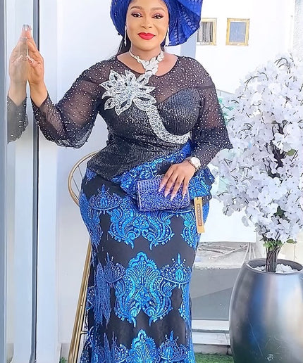 Sequined Party Maxi Dress | Mother of The Bride Wedding Guest Anniversary