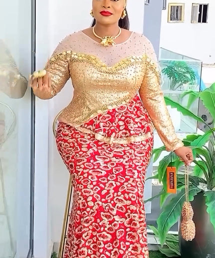 Sequin Embellished Mermaid Dress