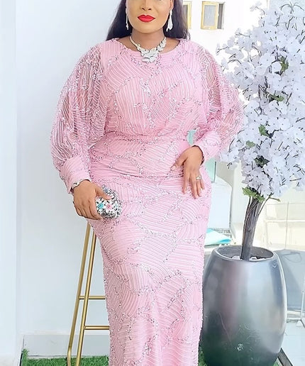 Sequin Embellished Party Maxi Dress | Wedding Guest Mother of The Bride Birthday