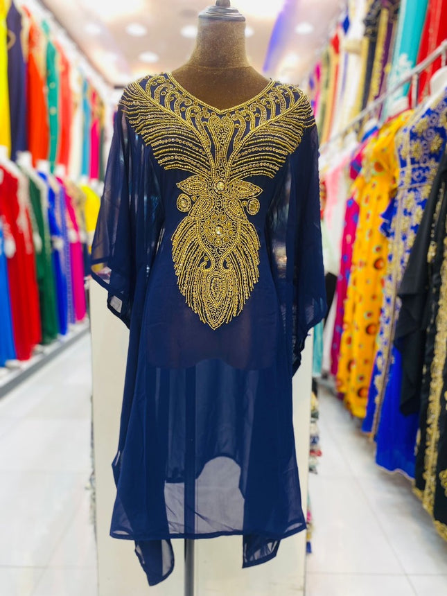 Embellished Kaftan Summer Wedding Guest Dress Cocktail Anniversary Bridal Photoshoot Birthday Party