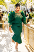 Green / US Size 8 - Small