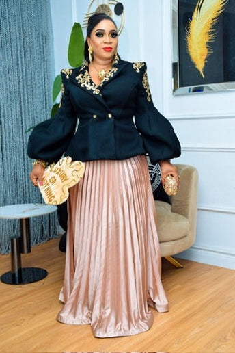 Embellished Bishop Sleeve Top | Wedding Guest Party Birthday Mother of The Bride
