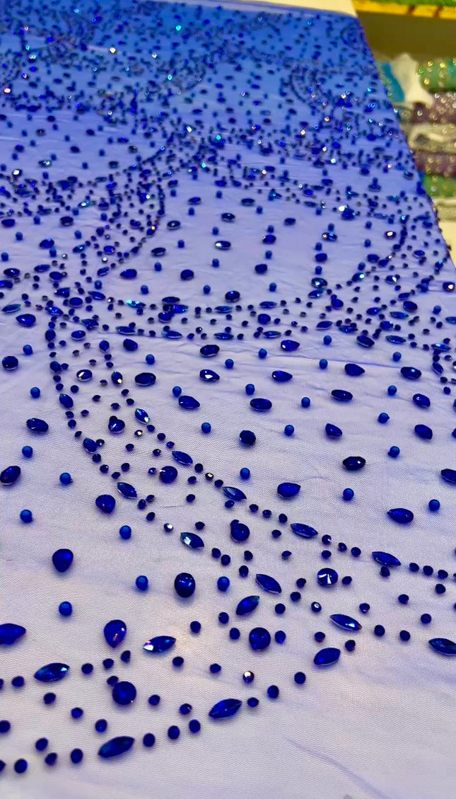 Hand-Beaded Fabric Dressmaking | Wedding Evening Gown Birthday Pageant Prom Dress