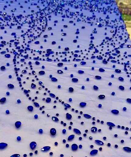 Hand-Beaded Fabric Dressmaking | Wedding Evening Gown Birthday Pageant Prom Dress