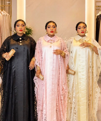 Black Dressy Kaftan Dress African Party Bubu Gown Wedding Guest Formal Evening Outfit Mother of The Bride Plus Size