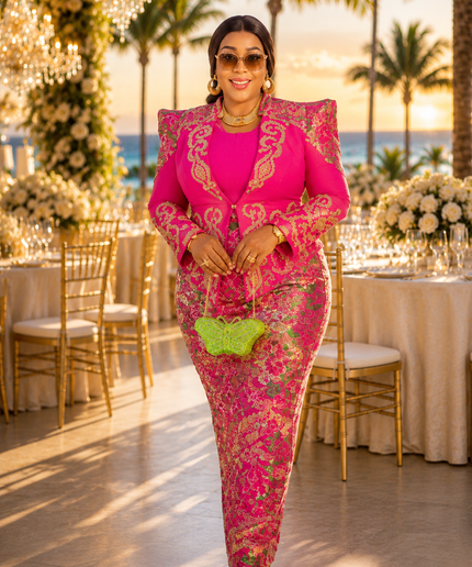 Glamorous Sequin Embellished Peplum Dress for Black Tie Attire Wedding Guest Mother of The Bride Birthday Party Cocktail Reception Church Anniversary Gala