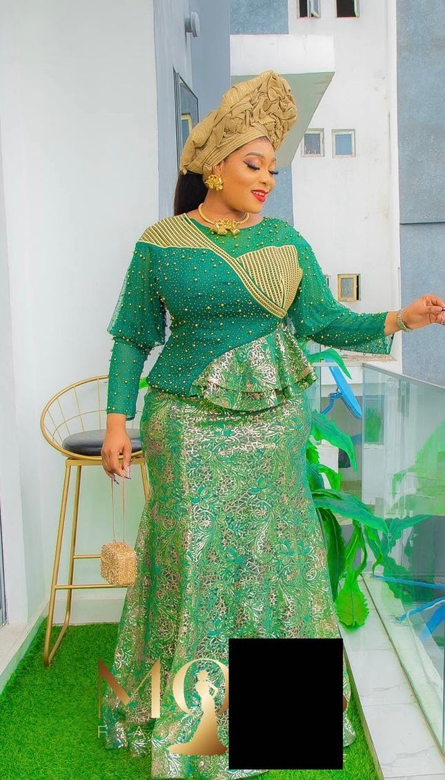 Sequin Embellished Peplum Maxi Dress | Wedding Guest Birthday Party Anniversary