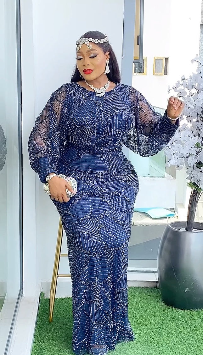 Sequin Embellished Party Maxi Dress | Wedding Guest Mother of The Bride Birthday