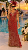 Red Wine / US Size 14 - Large