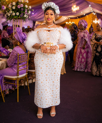 Pink Embellished Ruffled Off-The-Shoulder Peplum 2-Piece Skirt Set Mother of The Bride Engagement Ceremony Birthday Celebrant Cocktail Reception Summer Wedding Guest Outfit