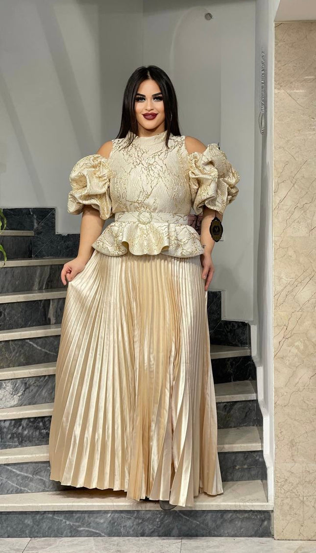 Cold Shoulder Summer Party Dress | Plus Size Wedding Guest Mother of The Bride