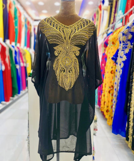 Embellished Kaftan Summer Wedding Guest Dress Cocktail Anniversary Bridal Photoshoot Birthday Party