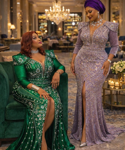 Sculpted Shoulder Embellished Maxi Dress: Mother of The Bride Birthday Party
