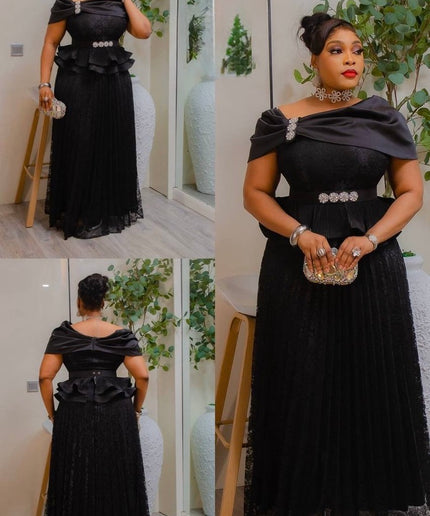 White Off-Shoulder Peplum Pleated Maxi Dress Summer Wedding Guest Cocktail Party Birthday Dinner Church Mother of The Bride Outfit