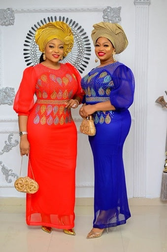 White Embellished Maxi Dress for Mother of The Bride Wedding Guest Birthday Party