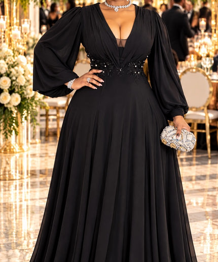Burnt Orange Embellished Fall Wedding Guest Dress Mother of The Bride Holiday Party Outfit Rustic Formal Gown Plus Size