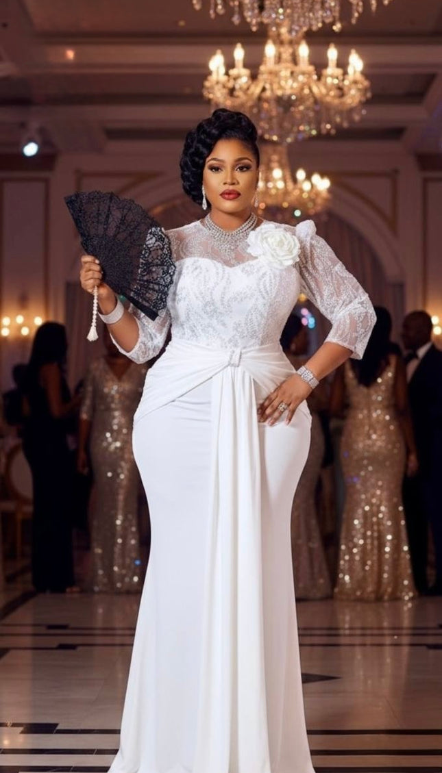 Civil Wedding Dress Long Formal White Gowns Alie Street Havana Wedding Gown Long Ivory Civil Wedding Dress Long Formal White Gowns Alie Street Havana Wedding Gown Long Ivory