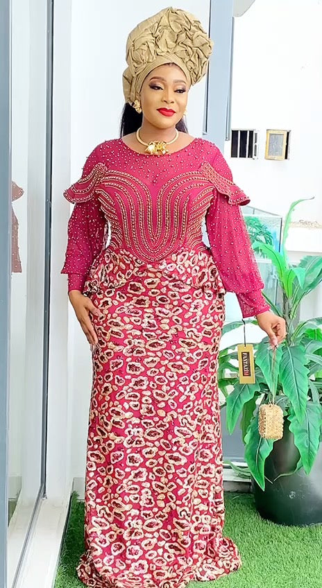 Sequin Embellished Mermaid Dress | Wedding Birthday Celebrant Mother