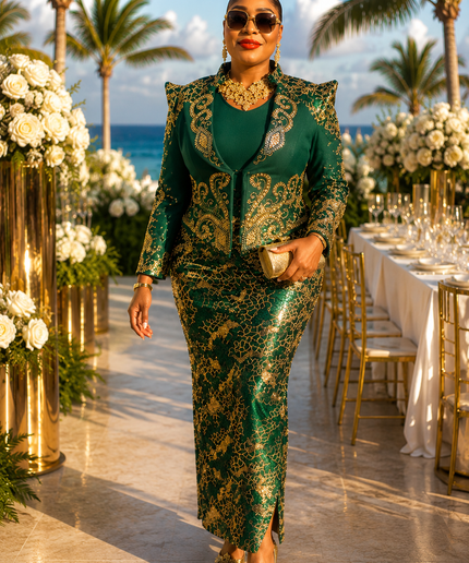 Glamorous Sequin Embellished Peplum Dress for Black Tie Attire Wedding Guest Mother of The Bride Birthday Party Cocktail Reception Church Anniversary Gala