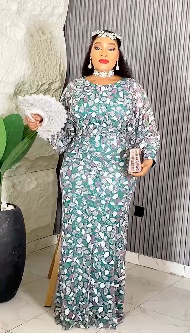 Beaded Embellished Maxi Gown | Mother of The Groom Wedding Guest Party