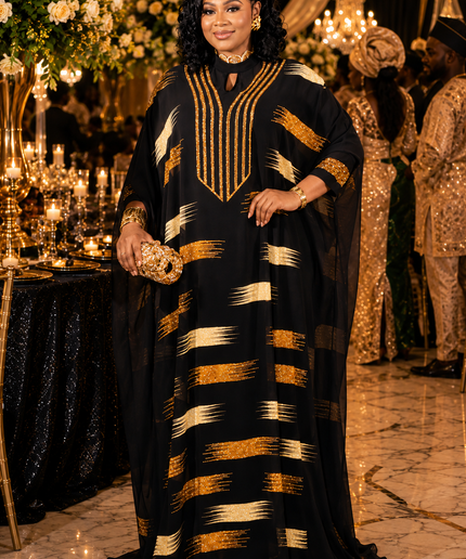 Red Embellished Kaftan Maxi Dress Mother of The Bride Cocktail Dinner Party Birthday Church Reception Anniversary Naming Ceremony African Wedding Guest Attire