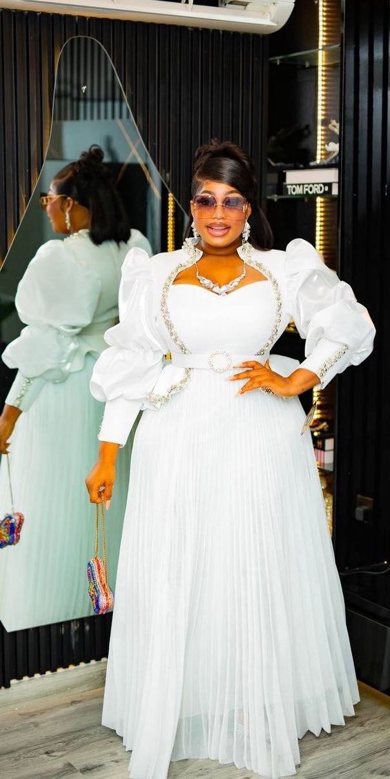 Ruffle Peplum Maxi Dress | Mother of The Bride Wedding Guest Birthday Party Gala Bridal