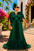 Green / US Size 12- Medium
