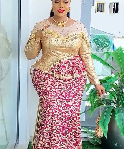 Sequin Embellished Mermaid Dress