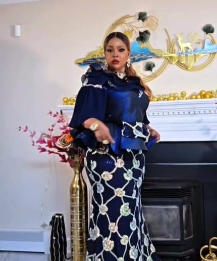 Sequin Ruffle Peplum Mermaid Dress for Wedding Guest Birthday Party Anniversary Birthday Photoshoot