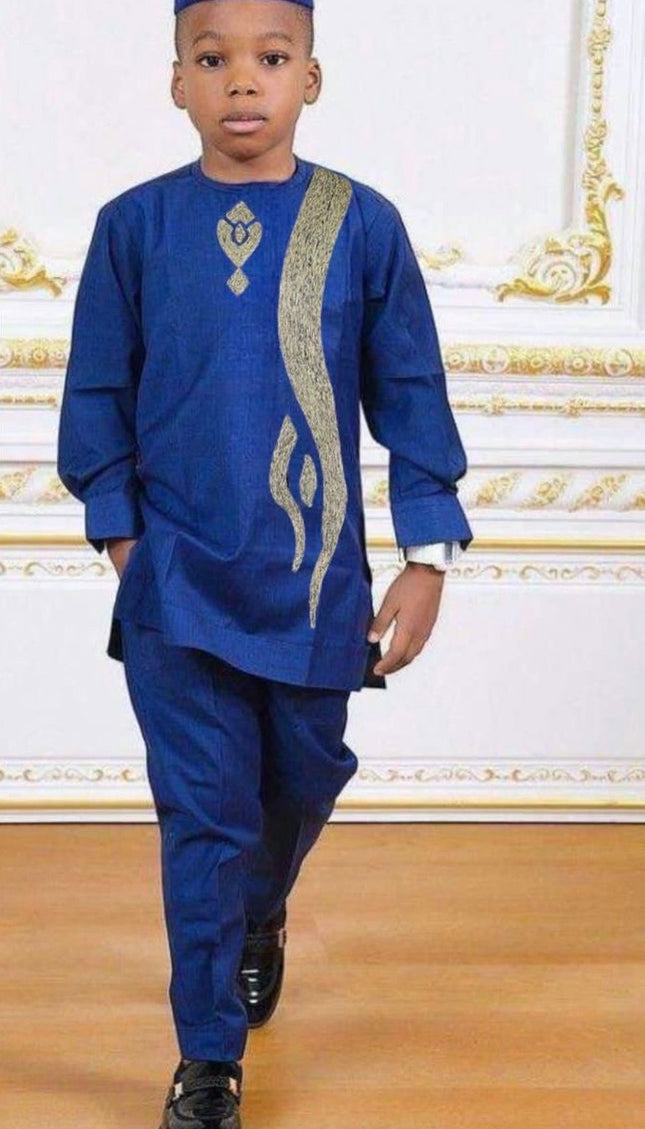 Boys African Traditional Clothing Party Outfit