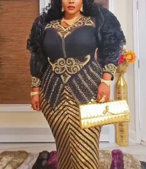 Dramatic Ruffle Sleeve Sequin Embellished Maxi Dress | Wedding Guest Party Birthday