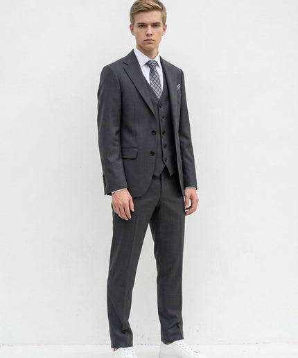 Men's Slim Fit 5-Piece Suit for Wedding Graduation Birthday Prom Business Casual Photoshoot Party Outfit Formal Occasion Wear