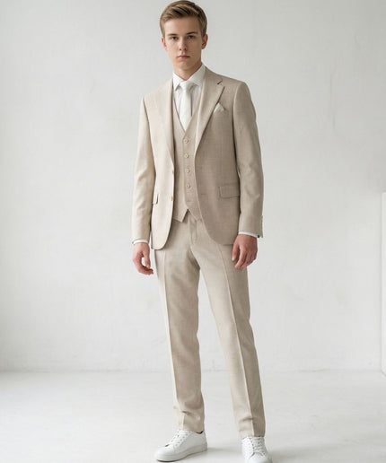 Men's Slim Fit 5-Piece Suit for Wedding Graduation Birthday Prom Business Casual Photoshoot Party Outfit Formal Occasion Wear