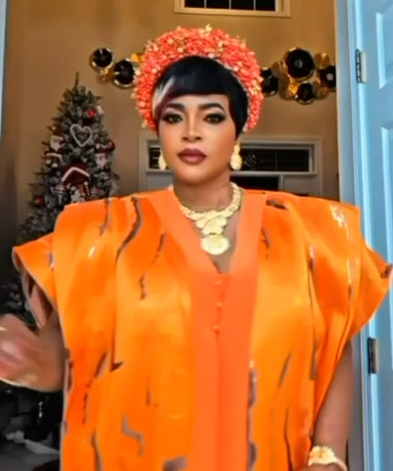 Elegant Green Kaftan Dress 2-Piece Set, Metallic Brocade Wedding Guest Attire Engagement Birthday Party Cocktail Anniversary Photoshoot