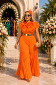 Orange / Size 12- Medium