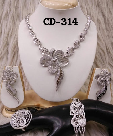 Dubai Gold Plated Jewelry Set | Bridal Jewelry Wedding Guest, Mother of The Bride Jewelry, Birthday Party Celebrant