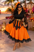 Orange / US Size 18 - 1XL