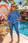 Blue / Size 12- Medium