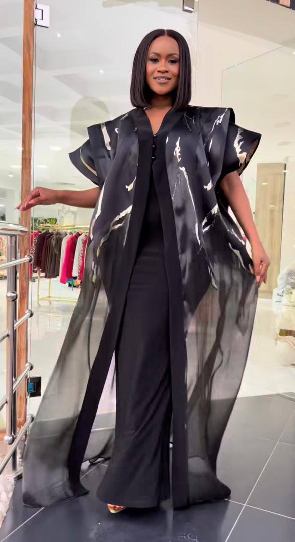 Elegant Green Kaftan Dress 2-Piece Set, Metallic Brocade Wedding Guest Attire Engagement Birthday Party Cocktail Anniversary Photoshoot