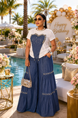 White / 10 / 2-piece pants set