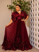 Burgundy / Size 12- Medium